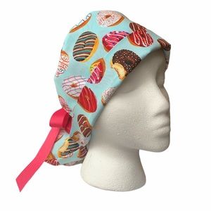 Anesthesia scrub cap, nursing surgical hat, nurse gift, scrub hat OR surgery ppe